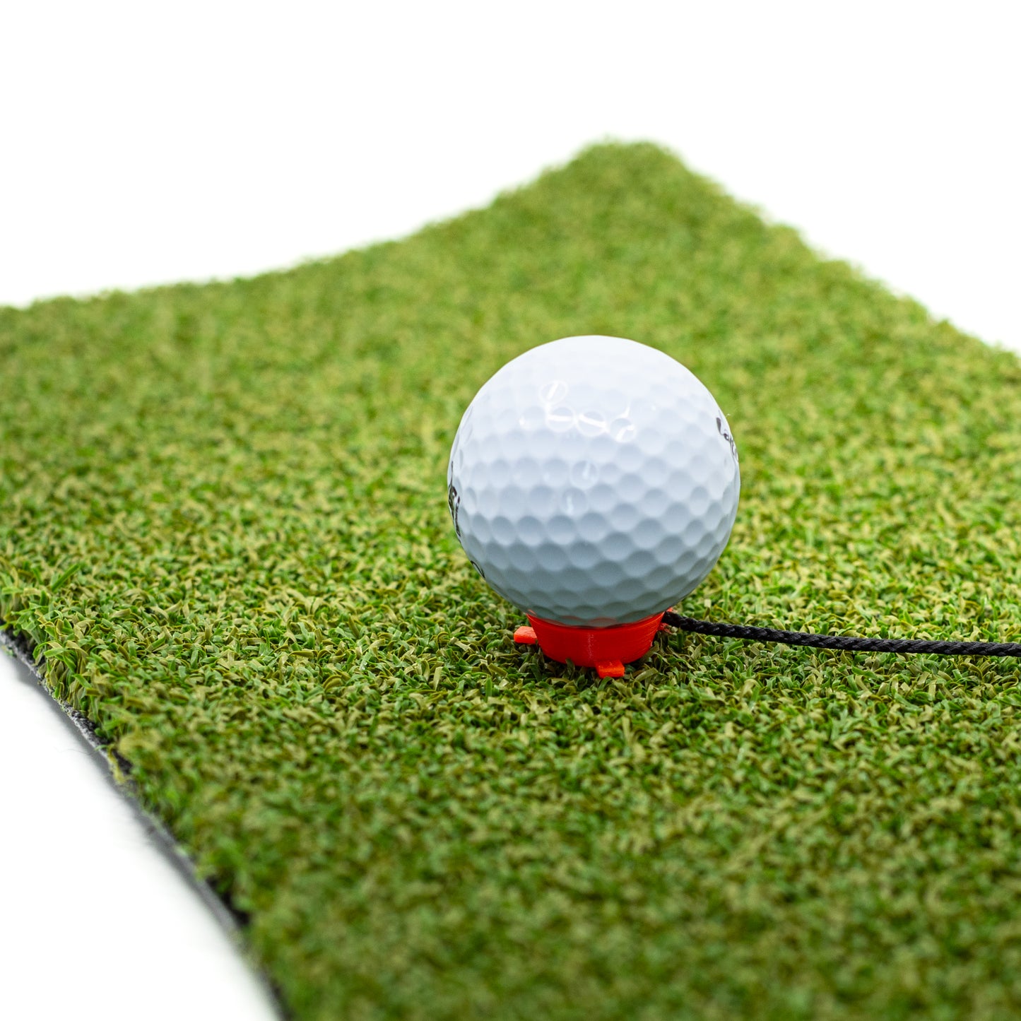 |Orange |driving range mat tee |Golf mat tee |golf rubber tee