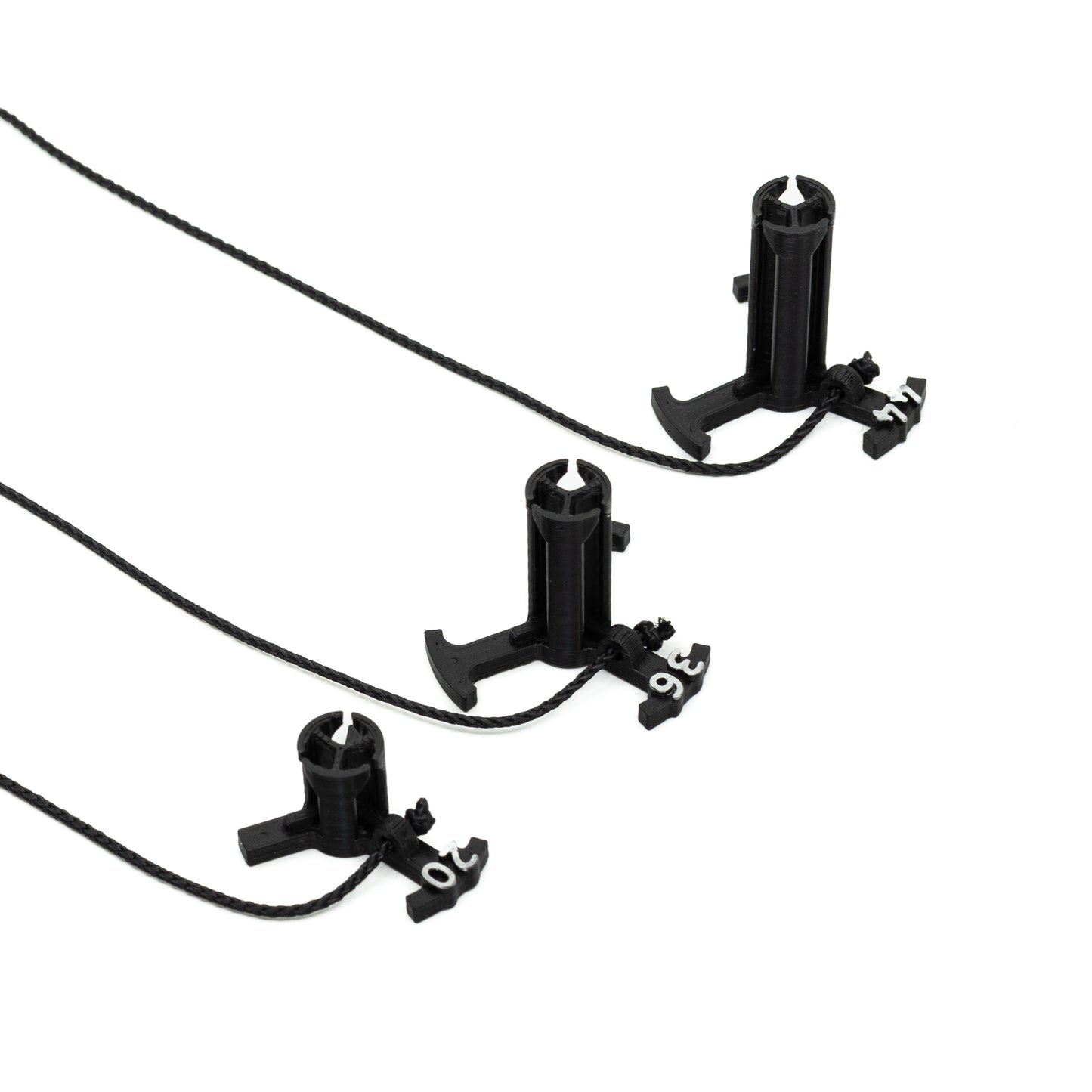 |Black |Golf simulator Tee in different sizes |mat tee |Golf mat tee |golf rubber tee |tee with rope and hook