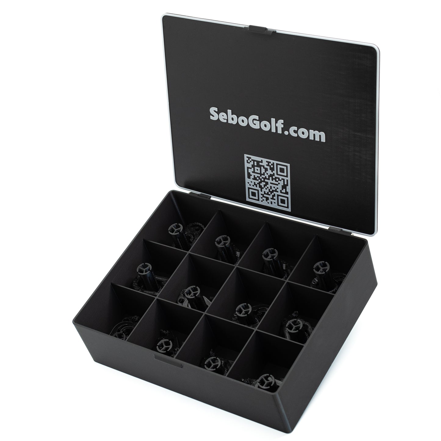 |Black |Golf simulator Tee in different sizes |mat tee |Golf mat tee |golf rubber tee |tee with rope and hook