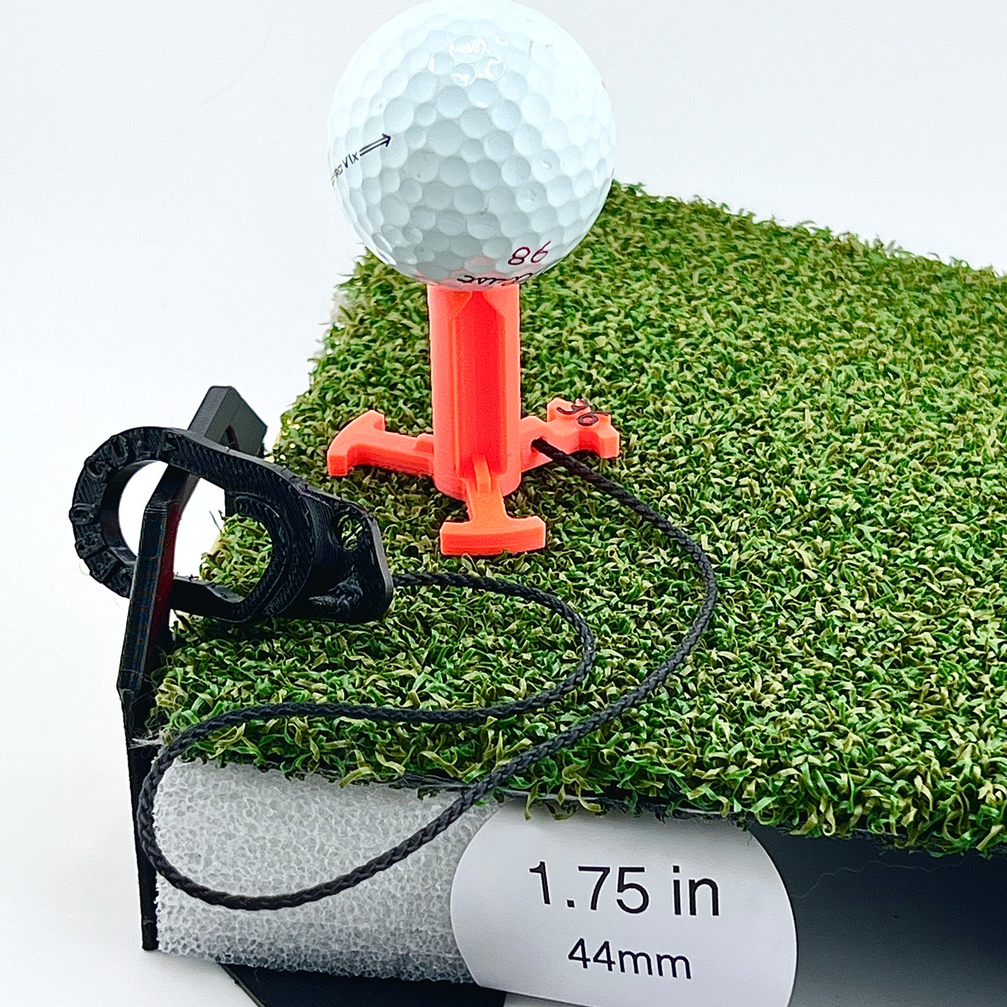 |Black |mat turf adapter for hook