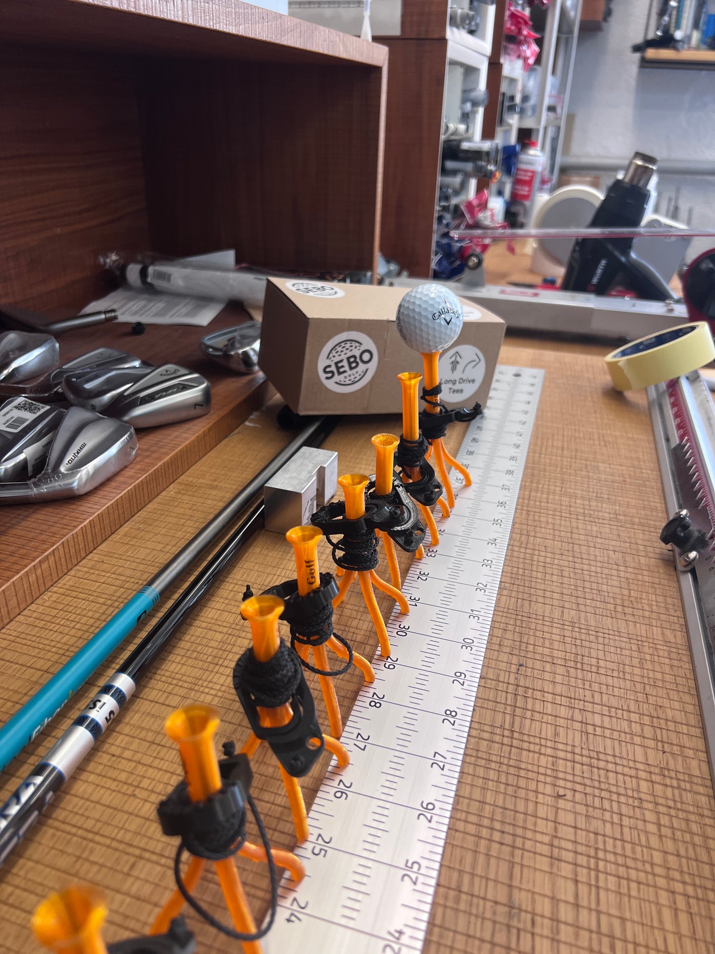 Long Drive Tee build