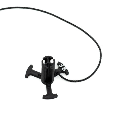 |Black |Golf simulator Tee in different sizes |mat tee |Golf mat tee |golf rubber tee  |tee with rope and hook