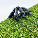 |Black |mat turf adapter for hook