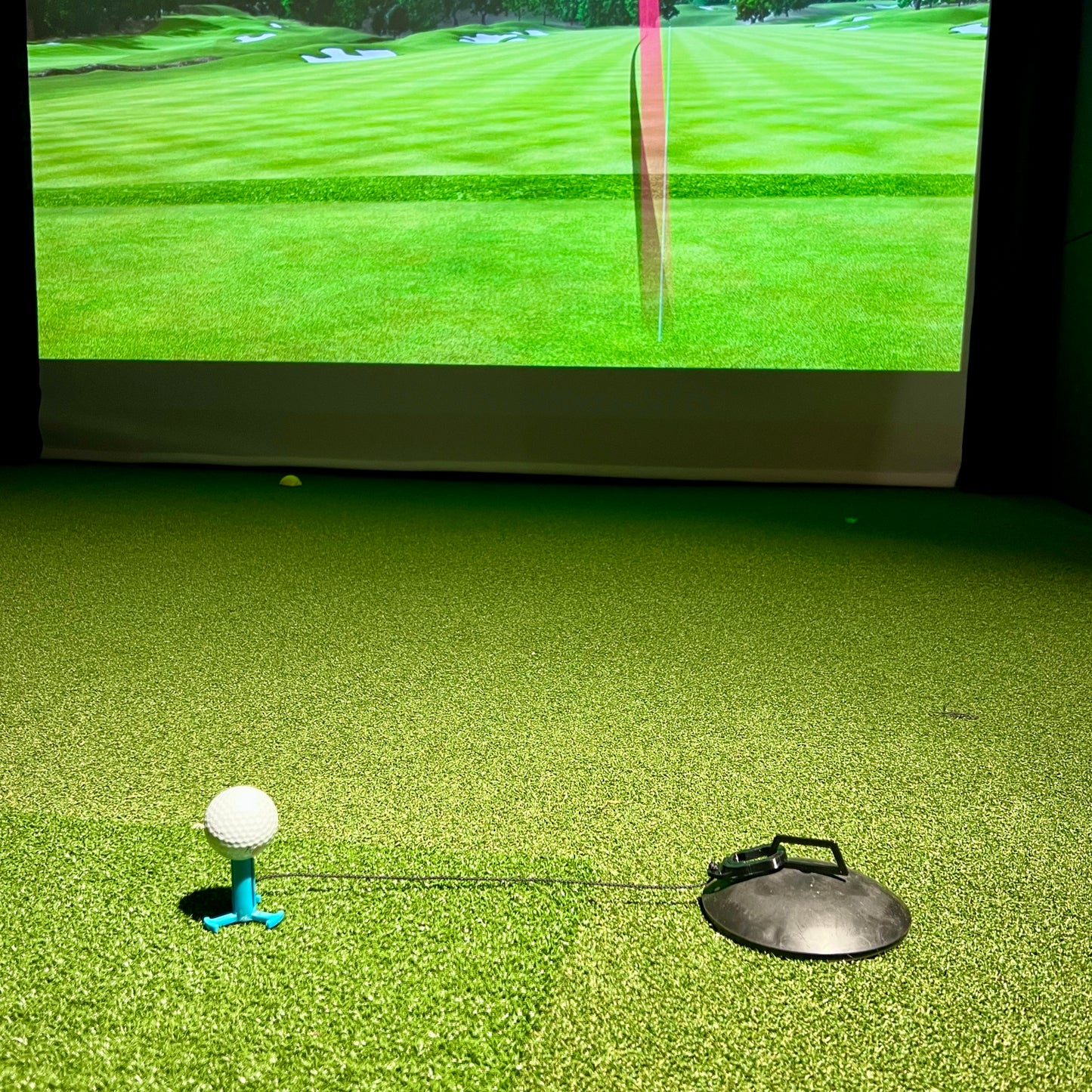 Sebo Tether Plate - Weighted Flex Plate for Simulator & Driving Range