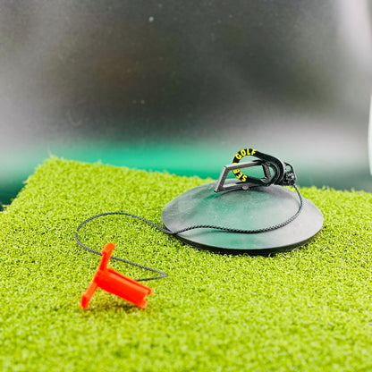 Sebo Tether Plate - Weighted Flex Plate for Simulator & Driving Range