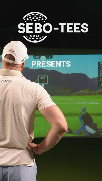 Set of three 36mm Golf Simulator Tee